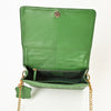 NMBGM187 Never Mind Diamond Quilted Leather Flap Shoulder Bag