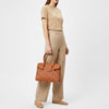 NMBGM189 American Darling Quilted Genuine Leather Satchel Tote
