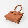 NMBGM189 American Darling Quilted Genuine Leather Satchel Tote