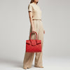 NMBGM189 American Darling Quilted Genuine Leather Satchel Tote