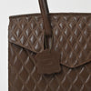NMBGM189 American Darling Quilted Genuine Leather Satchel Tote