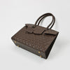 NMBGM189 American Darling Quilted Genuine Leather Satchel Tote