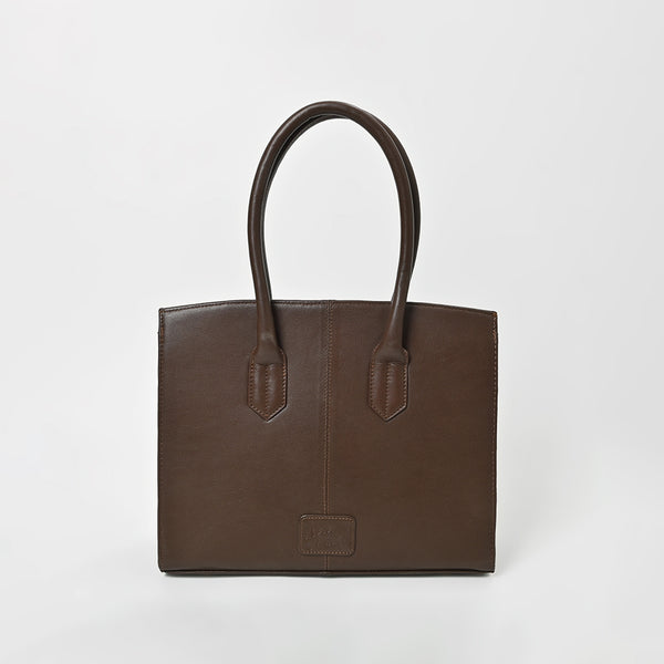 NMBGM189 American Darling Quilted Genuine Leather Satchel Tote