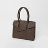 NMBGM189 American Darling Quilted Genuine Leather Satchel Tote