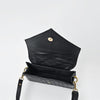 NMBGM191 Never Mind Quilted Leather Envelope Crossbody Bag