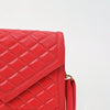 NMBGM191 Never Mind Quilted Leather Envelope Crossbody Bag
