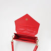 NMBGM191 Never Mind Quilted Leather Envelope Crossbody Bag