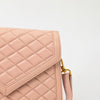 NMBGM191 Never Mind Quilted Leather Envelope Crossbody Bag