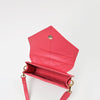 NMBGM191 Never Mind Quilted Leather Envelope Crossbody Bag