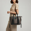ADBGM328 Handmade Leather Crossbody Bag with Braided Edges - Western Compact Purse