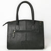 ADBG1733 American Darling Western Leather Tote Bag with Hand Tooled Floral Carving & Buck Stitched Detail