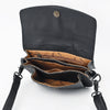 ADBG1735 American Darling Western Small Cross body Bag in Crocodile Embossed Full Grain Leather