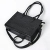 ADBG1737 American Darling Crocodile Embossed Western Leather Tote Bag