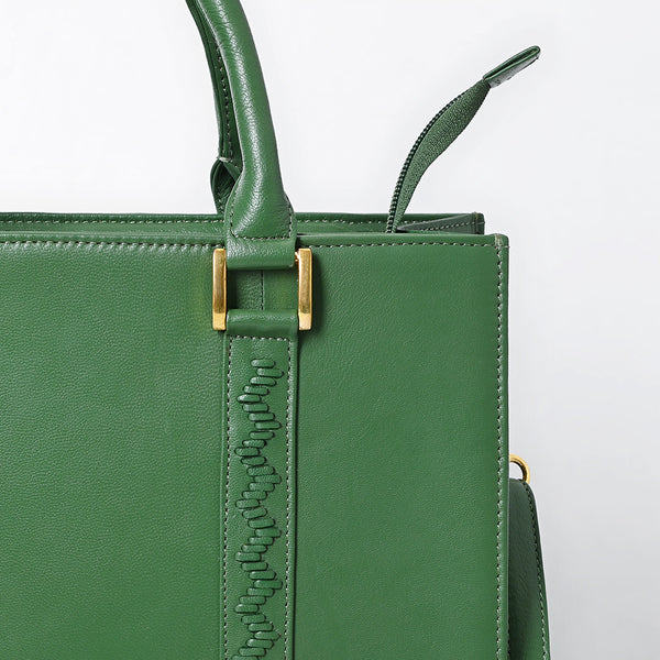 NMBGM199 Briefcase Genuine Western Leather Women Bag