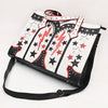 ADBG1757 American Darling Western Rivets Embossed Leather Tote Bag with Handcrafted Detailing