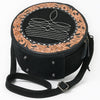 ADBG1758 American Darling Western Hand-Tooled Floral Canteen Bag Genuine Suede Leather