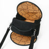 ADBG1758 American Darling Western Hand-Tooled Floral Canteen Bag Genuine Suede Leather