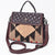 ADBG1760 American Darling Western Messenger Bag - Hand-Woven Saddle Blanket & Quilted Leather