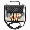 ADBGA824 American Darling Hand Woven Saddle Blanket Quilted Leather Cross body Bag