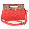 ADBG1677A American Darling Floral Carved Western Leather Clutch Bag