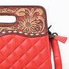 ADBG1677A American Darling Floral Carved Western Leather Clutch Bag