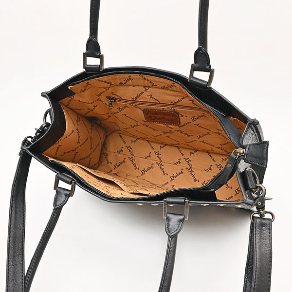 ADBG1768 American Darling Western Genuine Leather Tote Bag Handcrafted Full Grain Leather Carryall