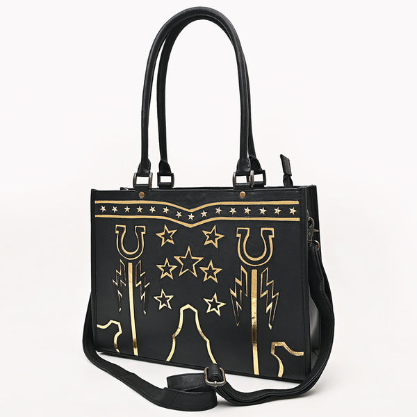 ADBG1768 American Darling Western Genuine Leather Tote Bag Handcrafted Full Grain Leather Carryall