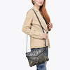 ADBG1769 American Darling Western Leather Envelop Bag - Handcrafted Vegetable-Tanned Crossbody
