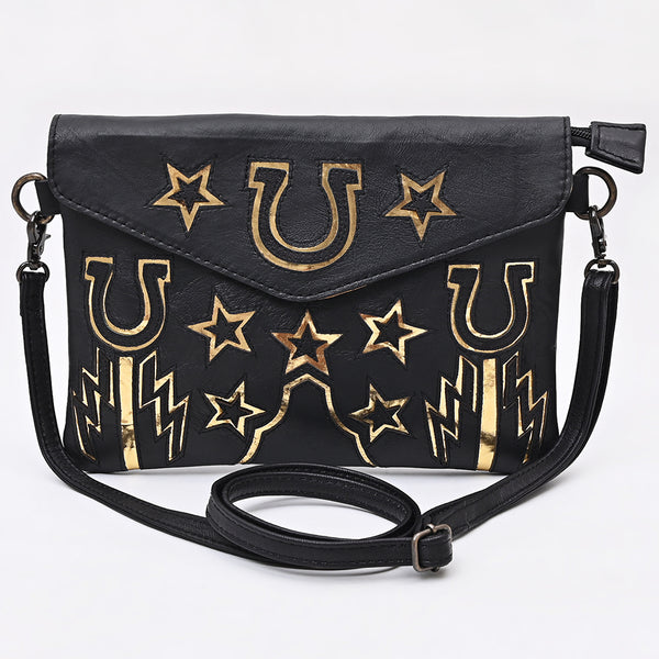 ADBG1769 American Darling Western Leather Envelop Bag - Handcrafted Vegetable-Tanned Crossbody