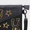 ADBG1769 American Darling Western Leather Envelop Bag - Handcrafted Vegetable-Tanned Crossbody
