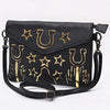 ADBG1769 American Darling Western Leather Envelop Bag - Handcrafted Vegetable-Tanned Crossbody