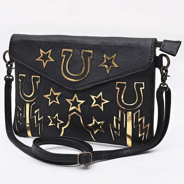 ADBG1769 American Darling Western Leather Envelop Bag - Handcrafted Vegetable-Tanned Crossbody