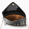 ADBGA831 American Darling Handcrafted Embroidered Leather Envelope Bag