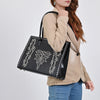 ADBGA834 American Darling Embroidered Buck-stitched Western Leather Tote Bag