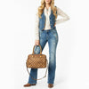 ADBGM737 DuffelGenuine Leather women bag western Bag