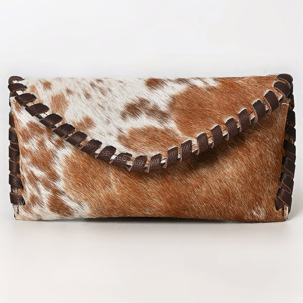 ADBG1775 American Darling Western Hair-On Cowhide Sunglass Case - Handcrafted Leather Eyewear Sleeve