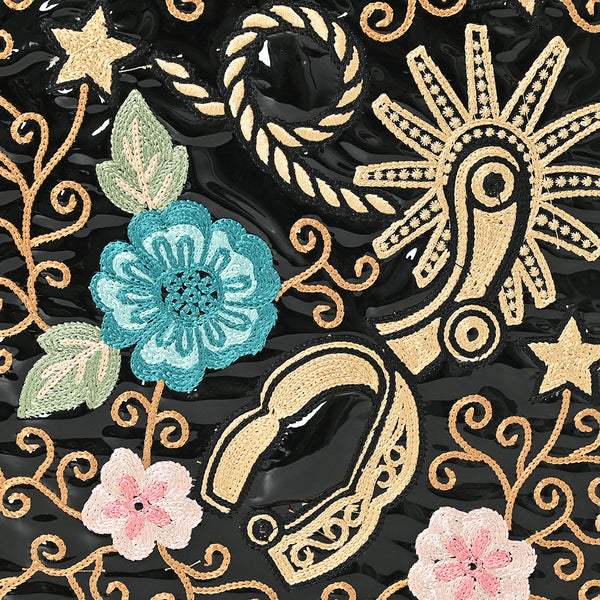 ADBGA838 American Darling Embroidered Genuine Leather Western Tote Bag
