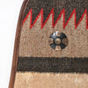 ADBG1788 American Darling Western Sling Bag - Handcrafted Woven Saddle Blanket Leather Crossbody