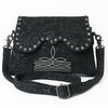 ADBG1797 American Darling Small Cross body Bag - Handcrafted Damascus Embossed Western Leather Purse