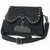 ADBG1797 American Darling Small Cross body Bag - Handcrafted Damascus Embossed Western Leather Purse