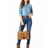 ADBGM742 Tote Genuine Leather women bag western Bag
