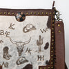 ADBGM746 Crossbody Hair-OnGenuine Western Leather Women Bag