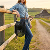 ADBGM753 Messenger Genuine Leather Women Bag