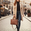 ADBGM759 Tote Genuine Leather women bag western Bag