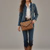 ADBGM766 Envelope Genuine Leather women bag western Bag