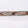 ADBLF366 Beautifully Hand Tooled Genuine American Leather Belt Men and Women