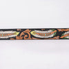 ADBLF367 Beautifully Hand Tooled Genuine American Leather Belt Men and Women