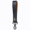 ADKR217GHand Tooled Genuine Leather Wristlet Key Ring