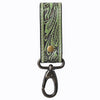 ADKR218DHand Tooled Genuine Leather Wristlet Key Ring
