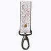 ADKR218FHand Tooled Genuine Leather Wristlet Key Ring